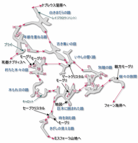 サリカ樹林 FF12攻略